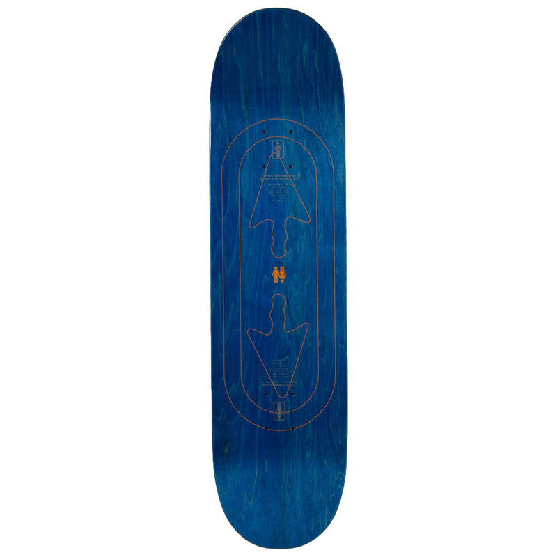 Girl Pacheco Double OG Twin Tip Skateboard Deck - 8.50