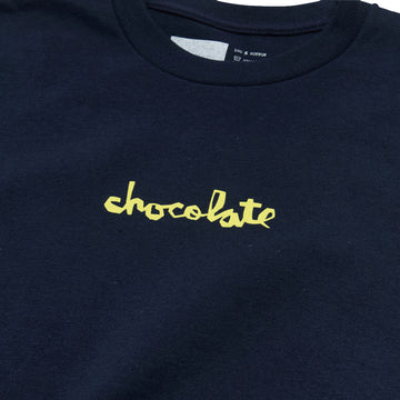 Chocolate Mid Chunk T-Shirt - Navy