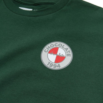 Chocolate SJ Beamer T-Shirt - Hunter Green
