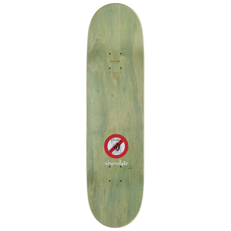 Chocolate Trahan White Lines Skateboard Complete - 8.50