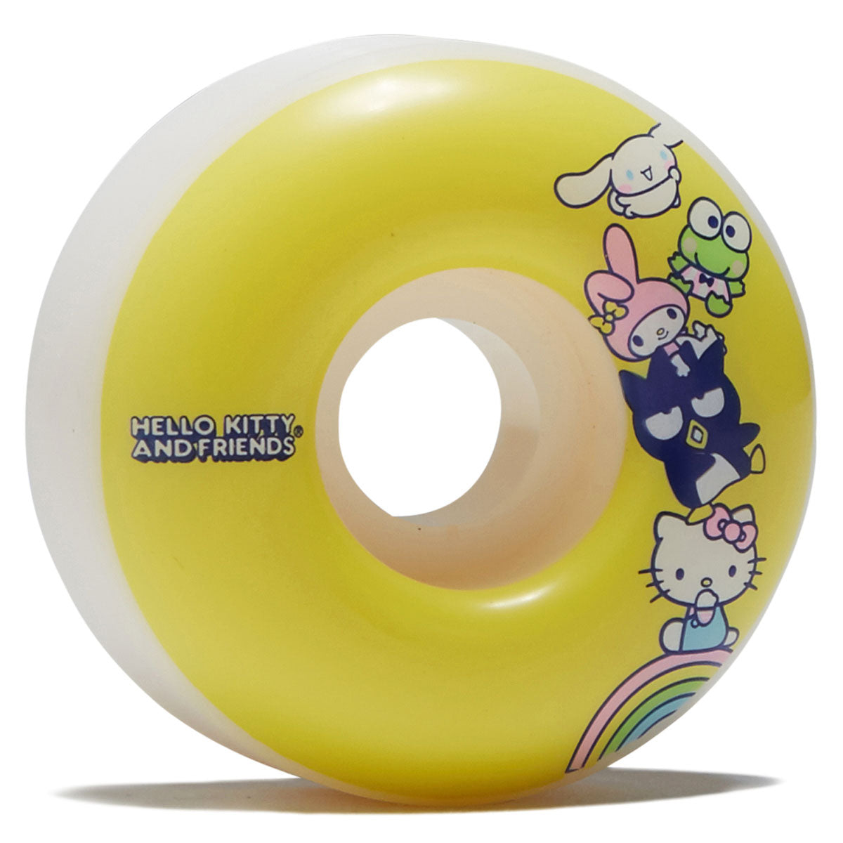 ハローレディリン Girl x Hello Kitty Rainbow Skateboard Wheels - Assorted Colors