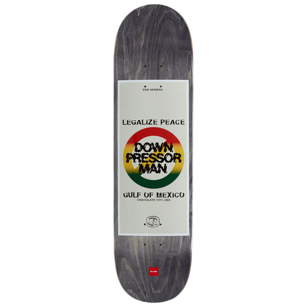 Chocolate Herrera Know Your Rights Skateboard Deck - 8.50