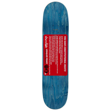 Chocolate Perez Know Your Rights Skateboard Complete - 8.00