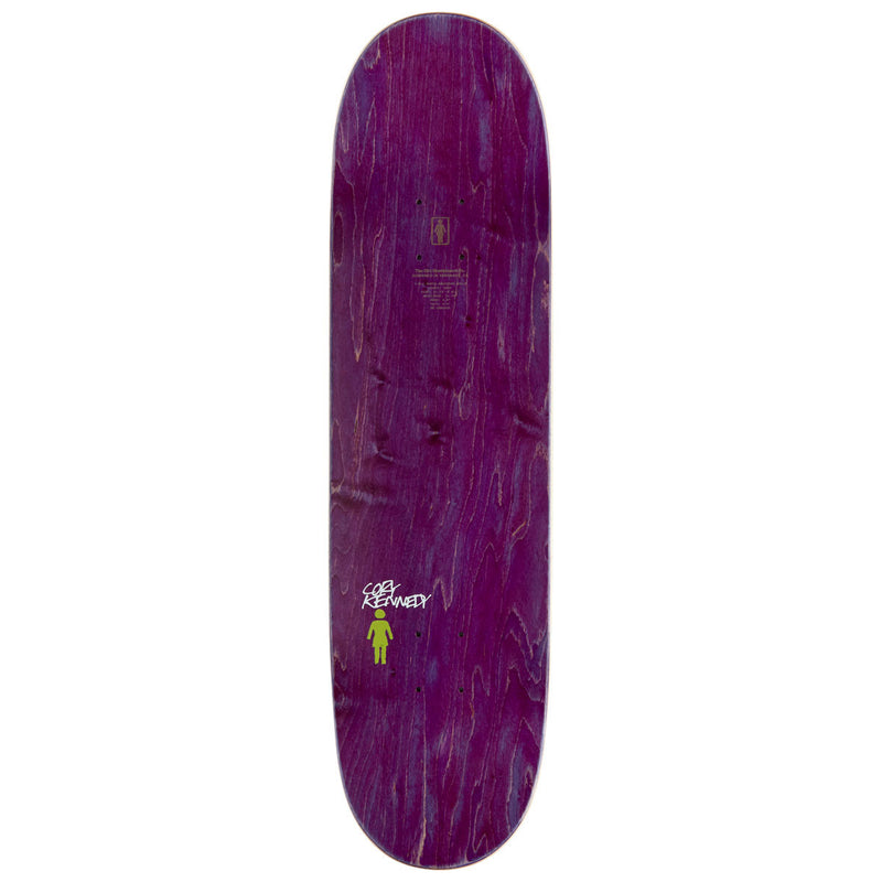 Girl Kennedy Splinter Skateboard Deck - 8.50