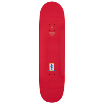 Girl Geering Blood Bath Skateboard Deck - 8.00
