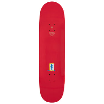 Girl Geering Blood Bath Skateboard Deck - 8.50