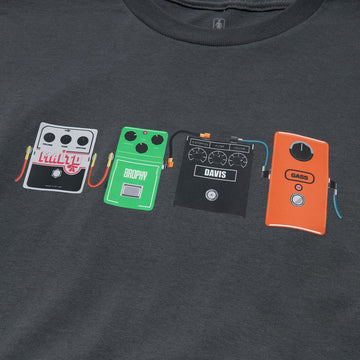 Girl Stomp Pedals T-Shirt - Charcoal