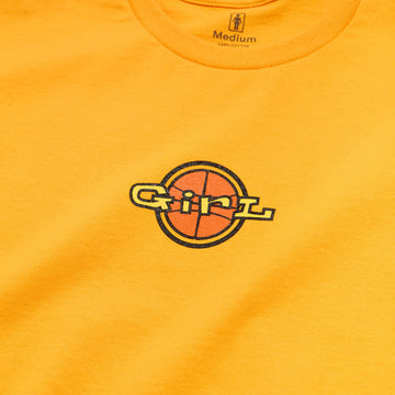 Girl Full Court Logo T-Shirt - Gold