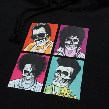 Girl Skull Of Fame Squad Hoodie - Black
