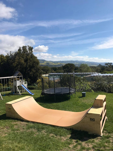 OC Ramps Half Pipe Ramp – 8' Wide