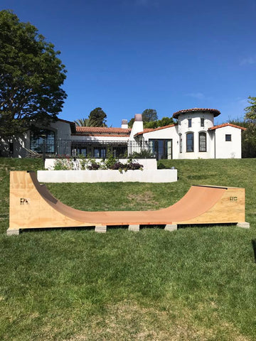 OC Ramps Half Pipe Ramp – 8' Wide