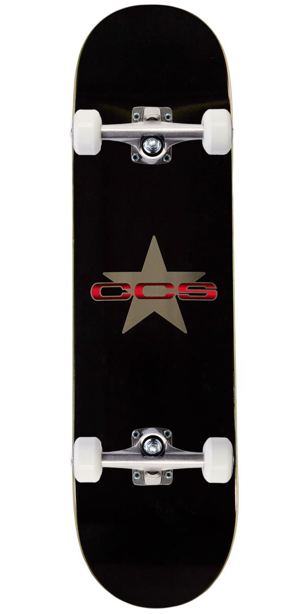 CCS 97 Star Skateboard Complete - Silver/Red image 1
