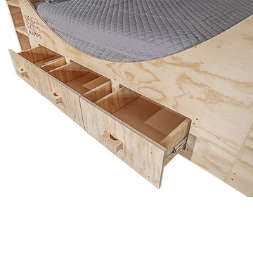 OC Ramps Half Pipe Ramp Bed