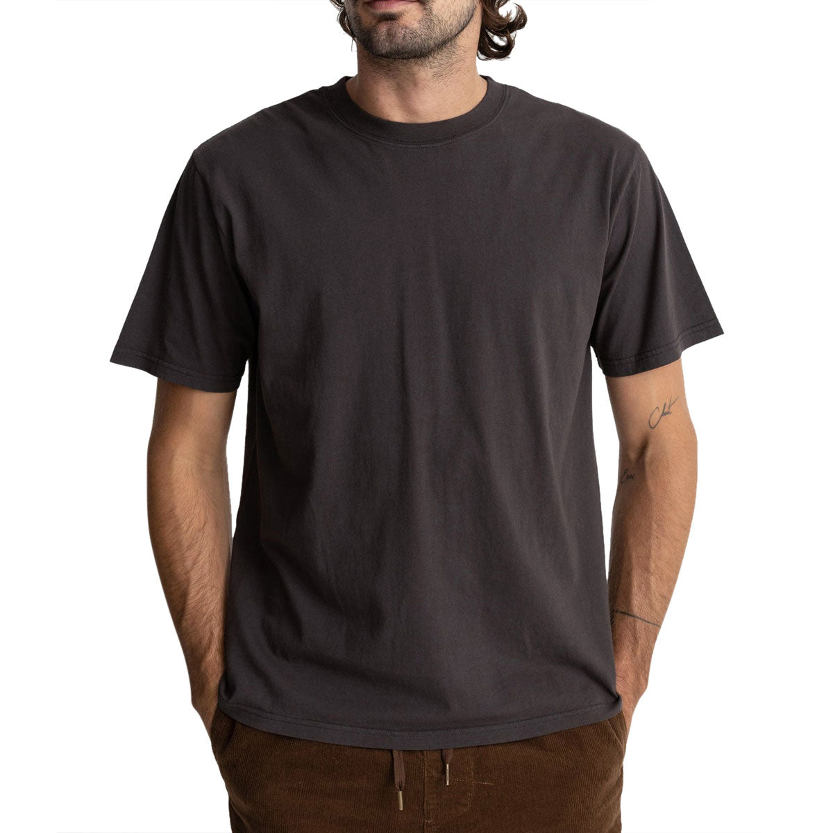 Rhythm Classic Brand T-Shirt - Vintage Black image 2