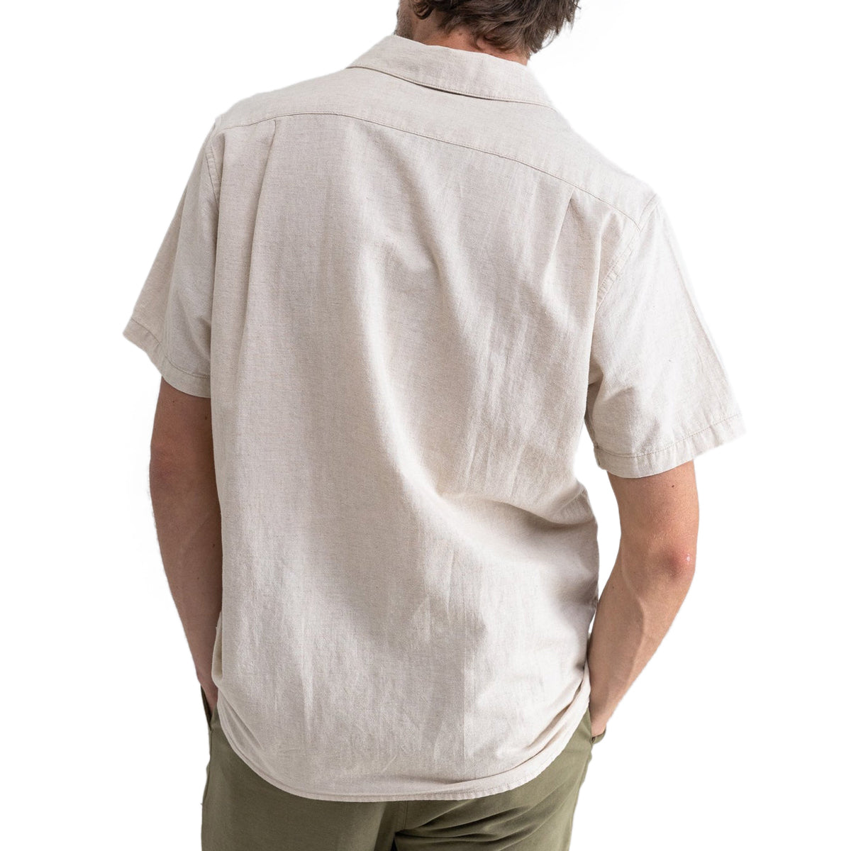 Rhythm Classic Linen Shirt - Sand image 2