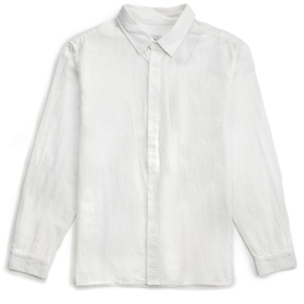 Rhythm Classic Linen Long Sleeve Shirt - Vintage White image 3