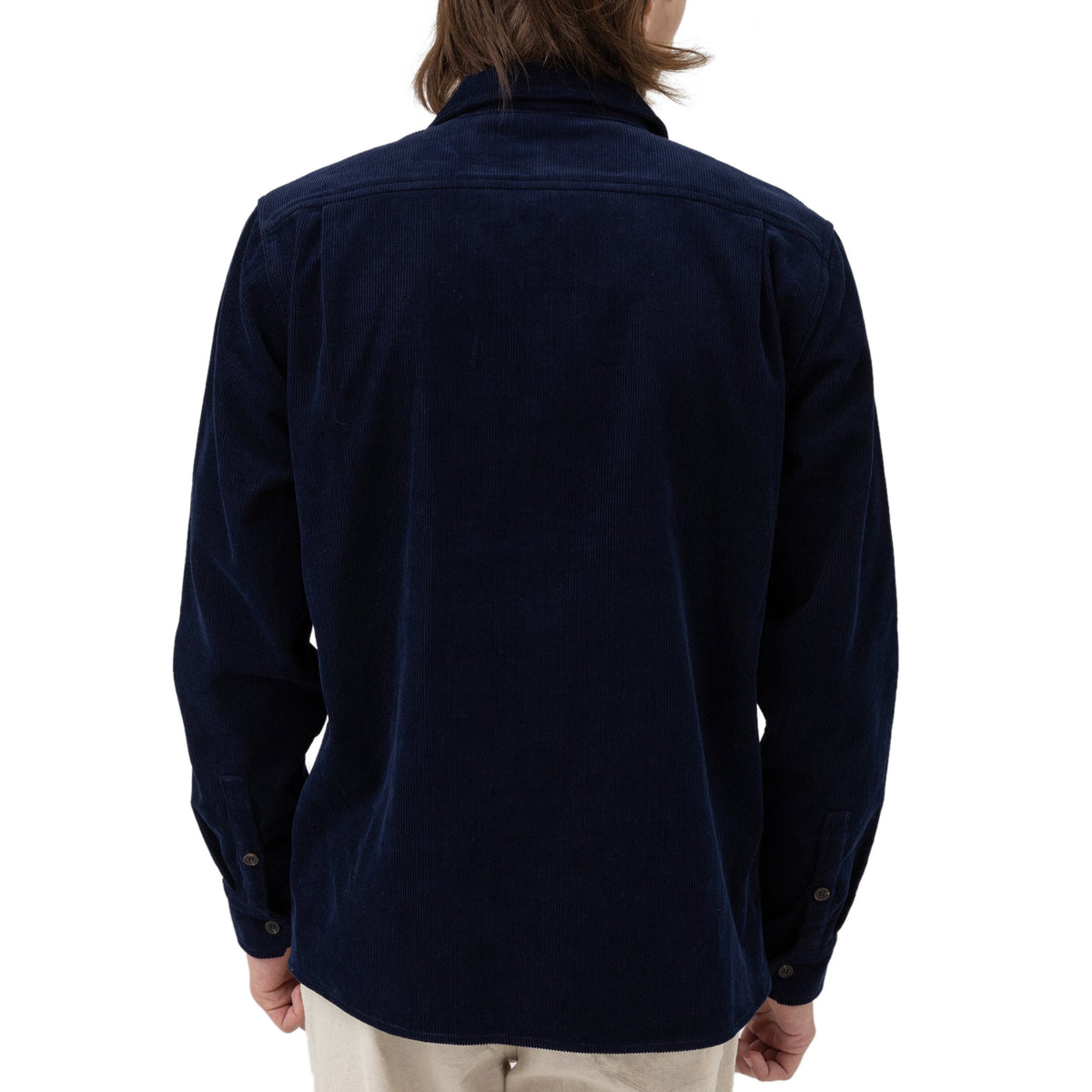 Rhythm Corduroy Long Sleeve Shirt - Navy image 2