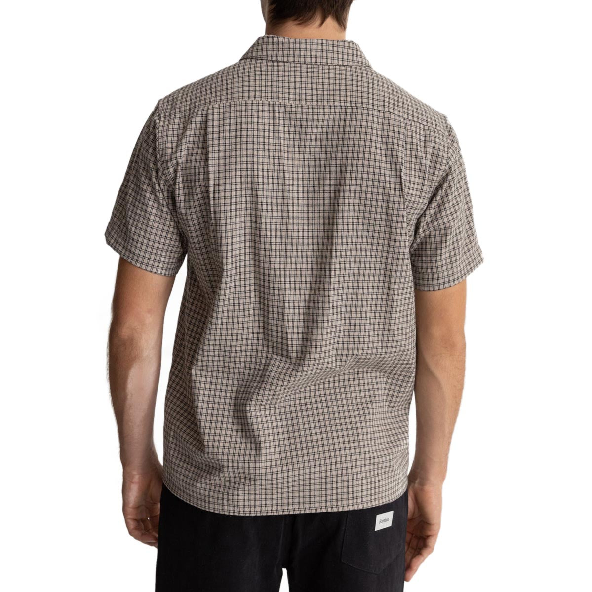 Rhythm Linen Check Shirt - Sand image 2