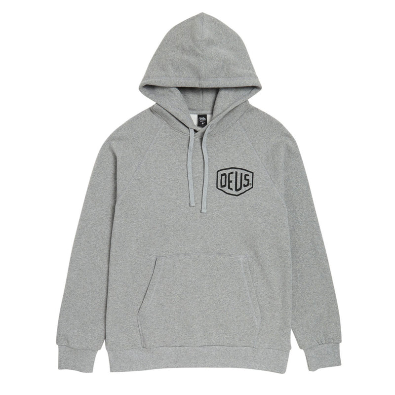 Deus Ex Machina Tokyo Address Hoodie - Grey Marle
