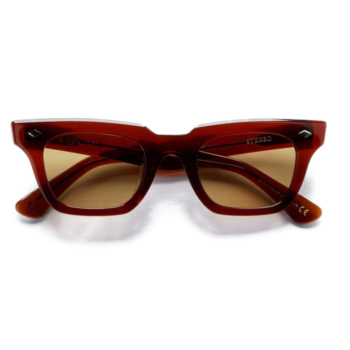 Epokhe Stereo Sunglasses - Maple Polished/Brown image 2