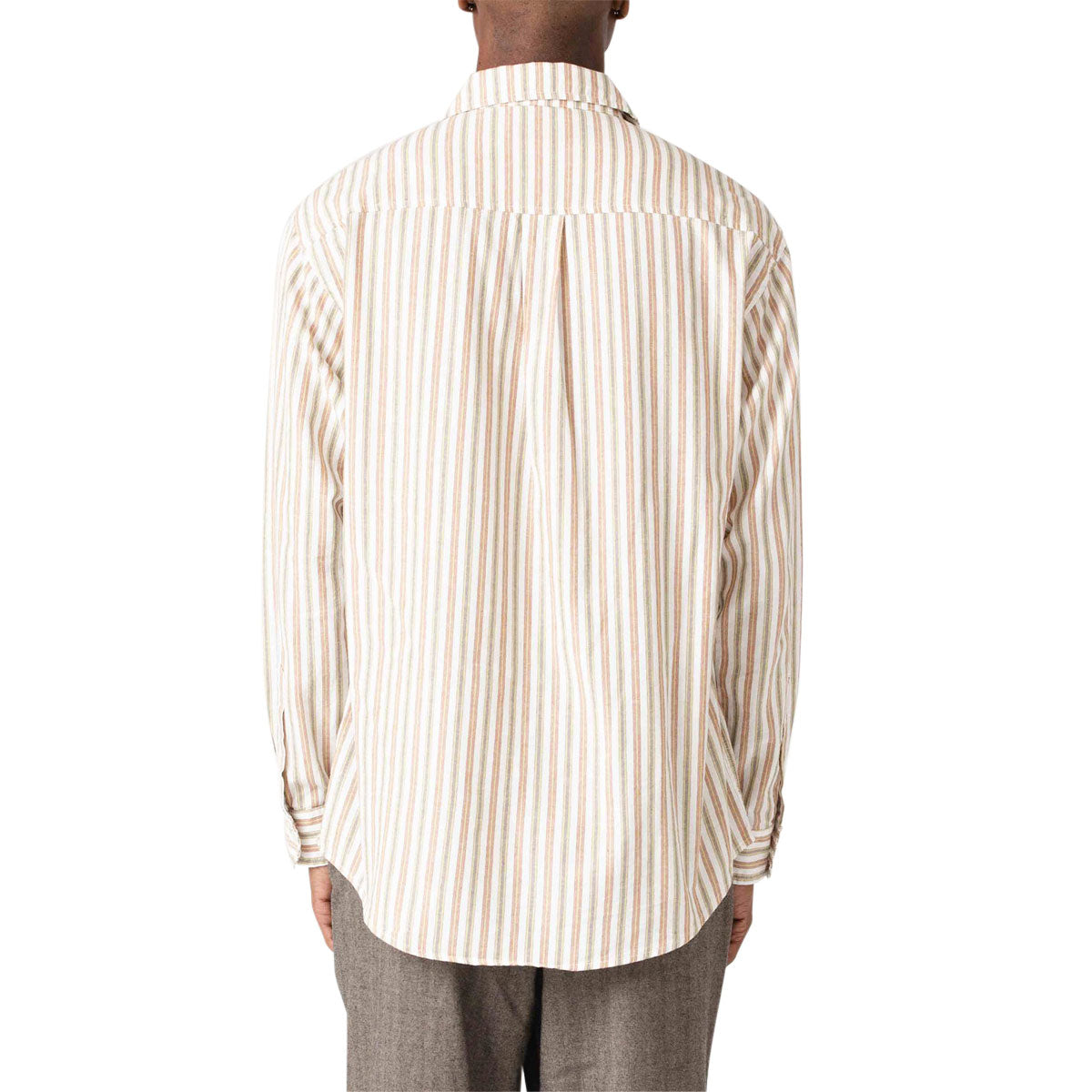 Former Reynolds Striped Long Sleeve Shirt - Ochre image 2