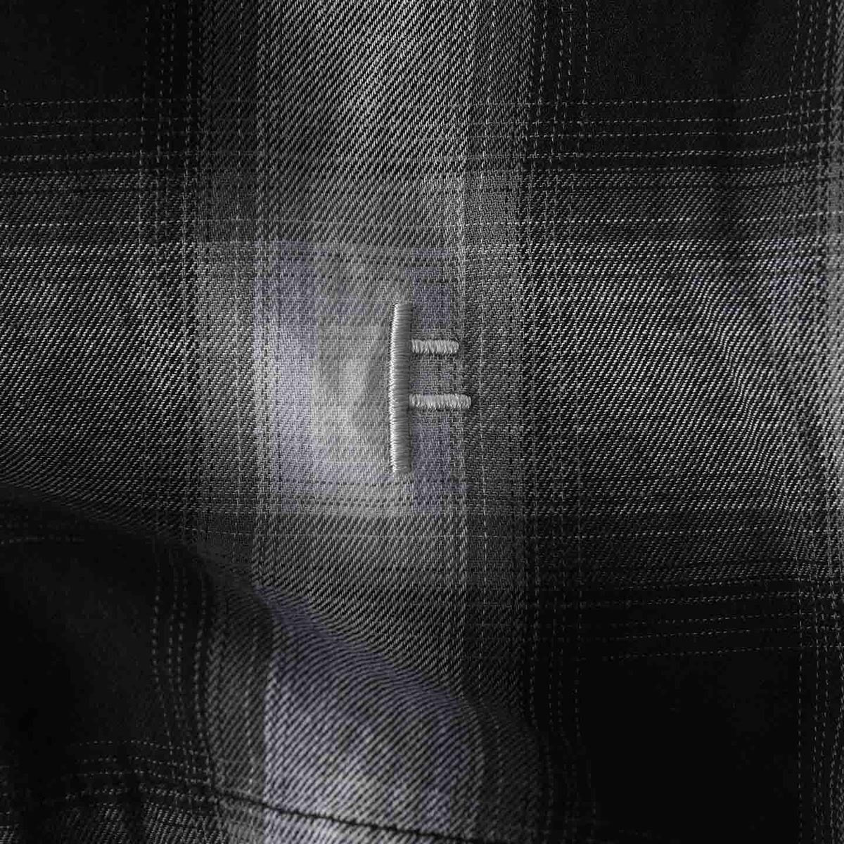 Former Broadcast Plaid Shirt - Black Ombre image 4