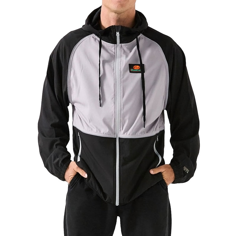 Rivvia Global Projects Spray Jacket - Black/Grey