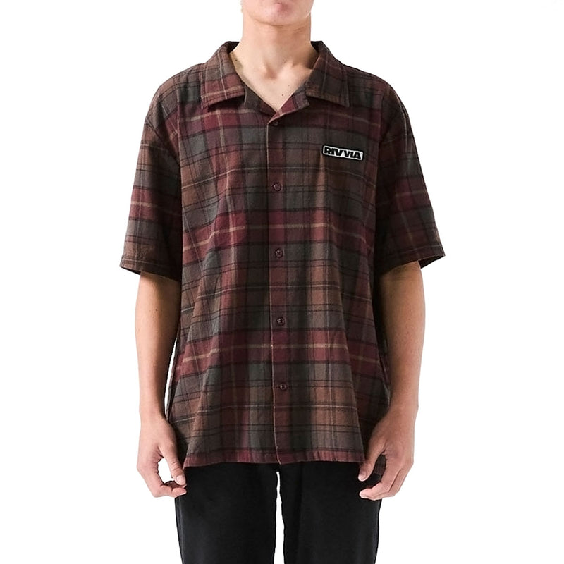 Rivvia VV Plaid Shirt - Black Brown