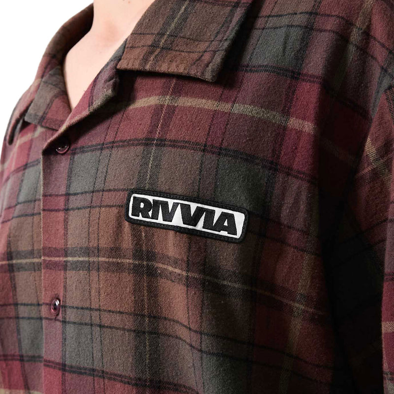 Rivvia VV Plaid Shirt - Black Brown