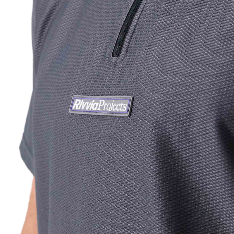 Rivvia Subject Matter Polo Shirt - Metal
