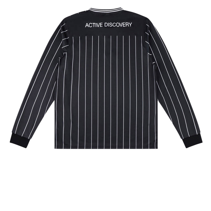 Rivvia Team VV Long Sleeve Polo Shirt - Black/White