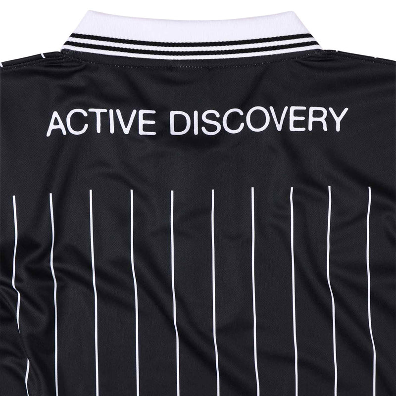 Rivvia Team VV Long Sleeve Polo Shirt - Black/White