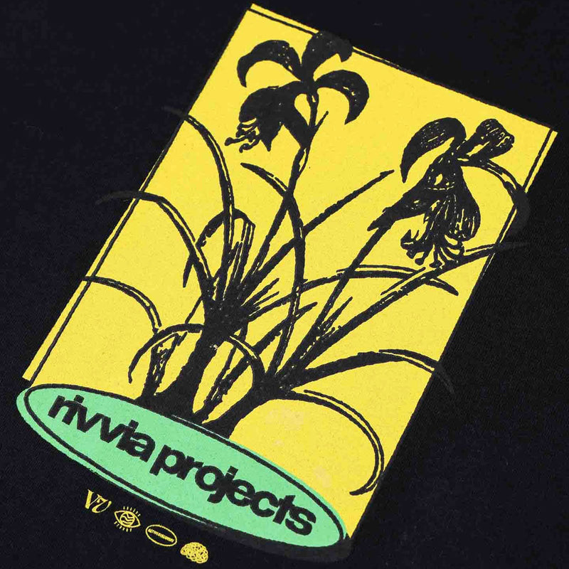 Rivvia Bloom T-Shirt - Black