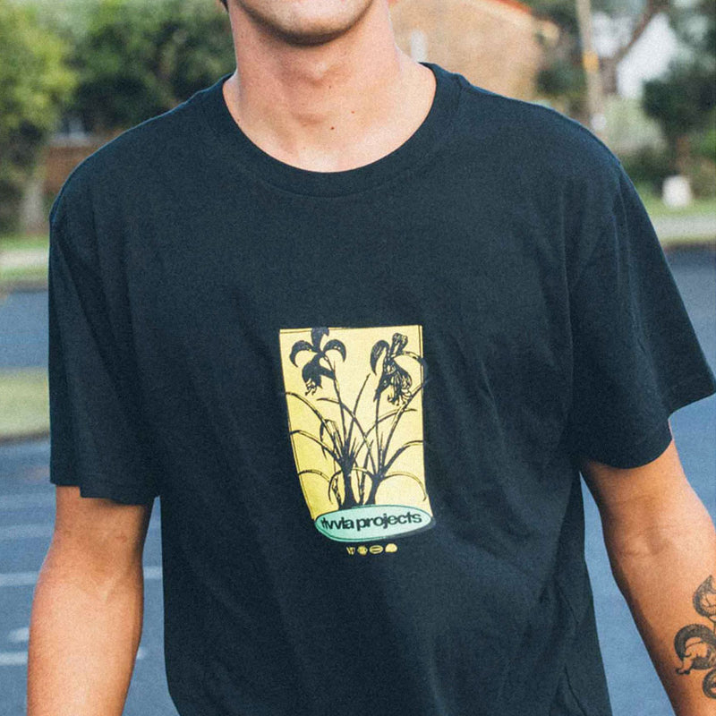 Rivvia Bloom T-Shirt - Black
