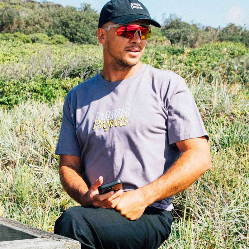 Rivvia Blueprint T-Shirt - Pale Plum