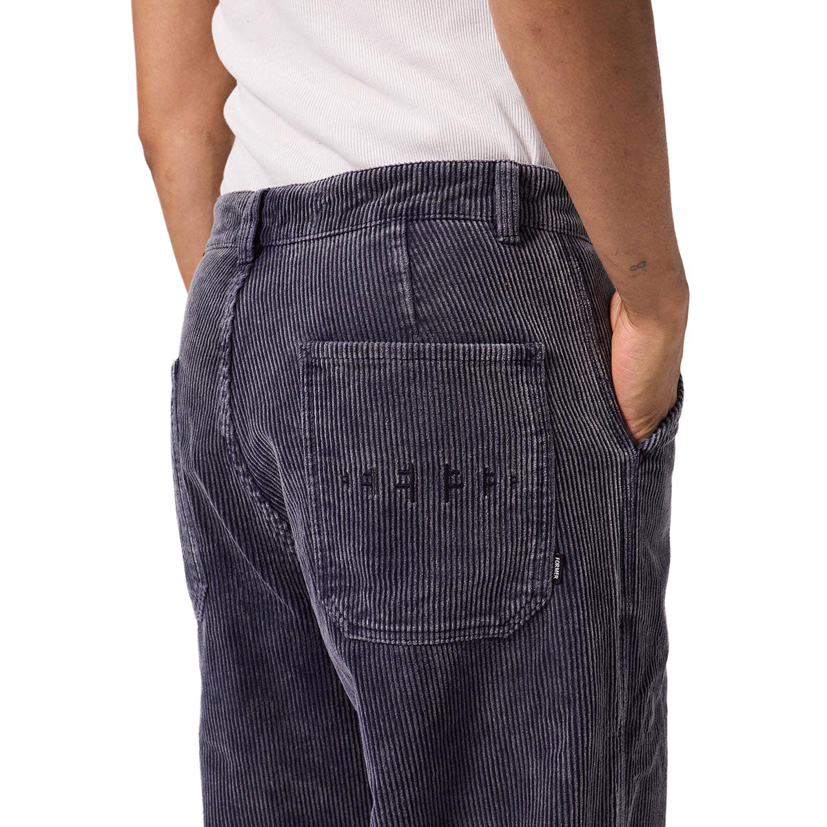 Former Reynolds Acid Cord Pants - Navy image 4