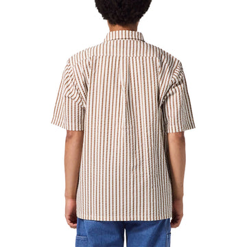 Former Vivian Seersucker Shirt - Copper