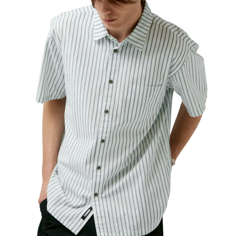 Former Reynolds Stripe Shirt - Bone II