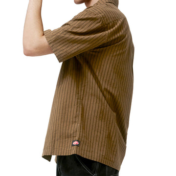 Former Reynolds Stripe Shirt - Bark