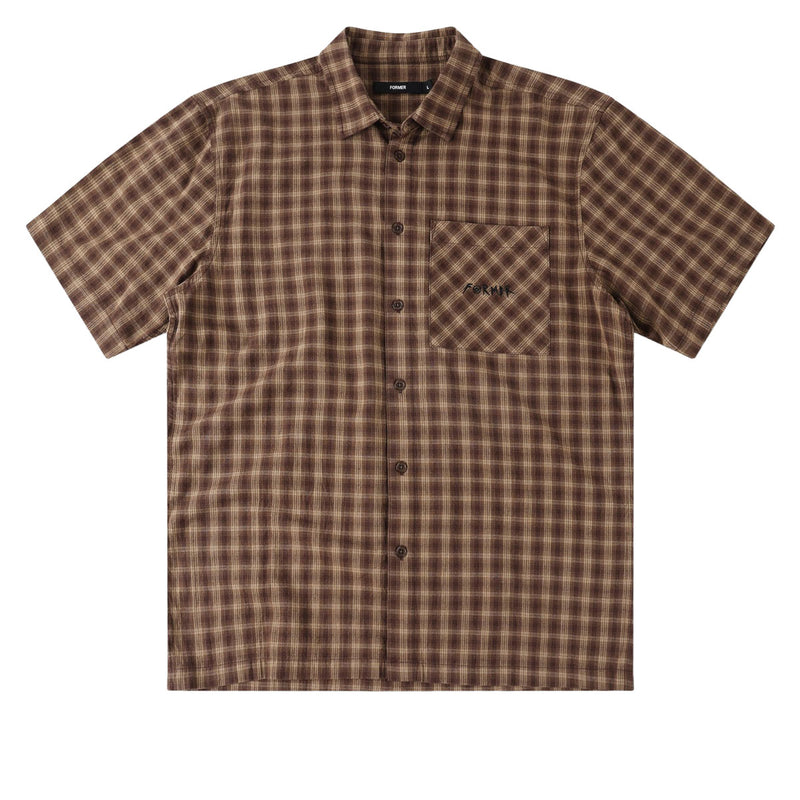 Former Manners Check Shirt - Bark