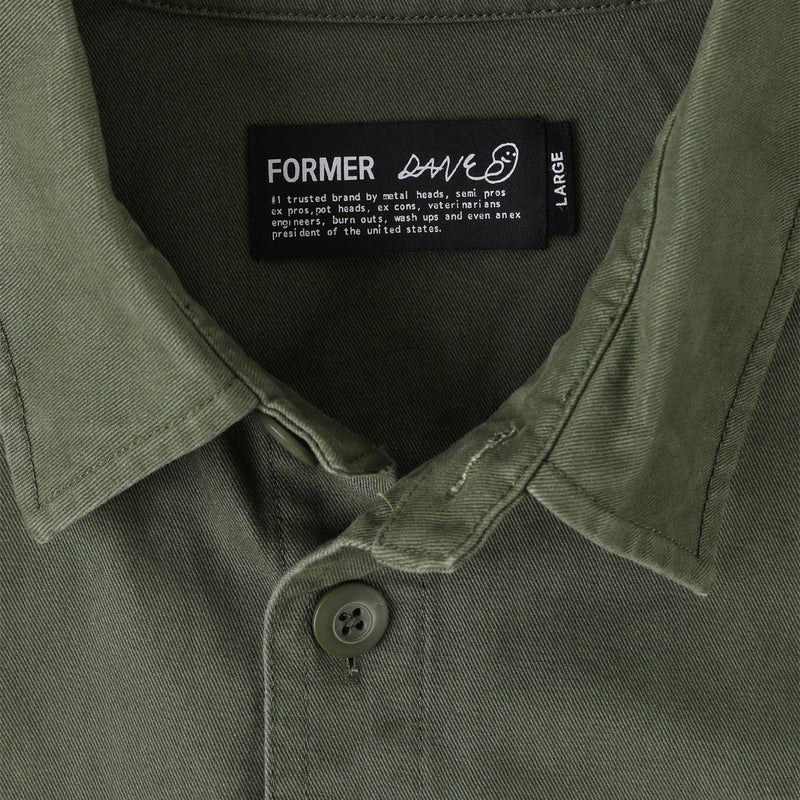 Former Reynolds Flatline Long Sleeve Over Shirt - Surplus