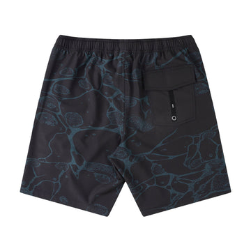 Former Global Mind Swans 18 Boardshorts - Black