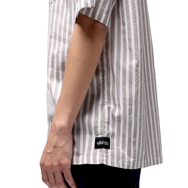 Former Reynolds Stripe Shirt - Choc