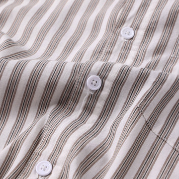 Former Reynolds Stripe Shirt - Choc