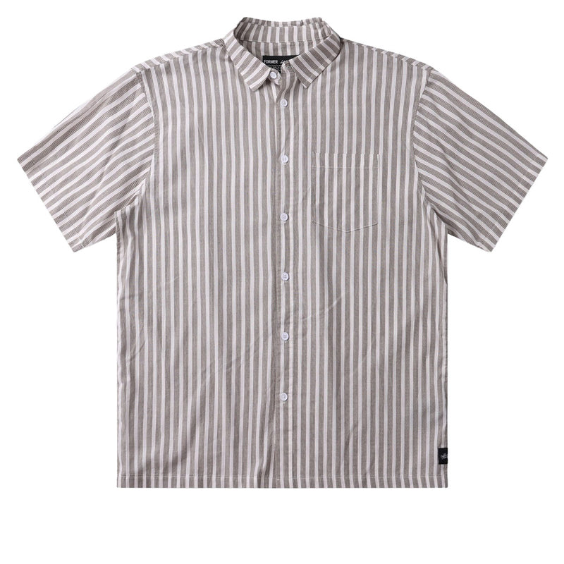 Former Reynolds Stripe Shirt - Choc