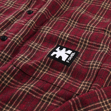 Former Reynolds Flannel Long Sleeve Shirt - Red