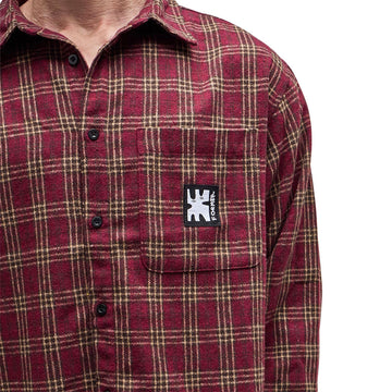 Former Reynolds Flannel Long Sleeve Shirt - Red