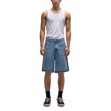 Former Reynolds 21 Denim Walk Shorts - Mid Blue