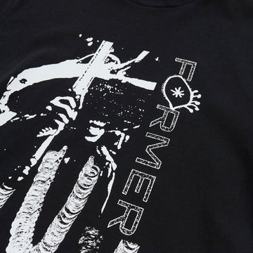 Former Sacrifice Shrunken T-Shirt - Washed Black