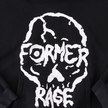 Former Skullz Boxy Heavy Hoodie - Merch Black